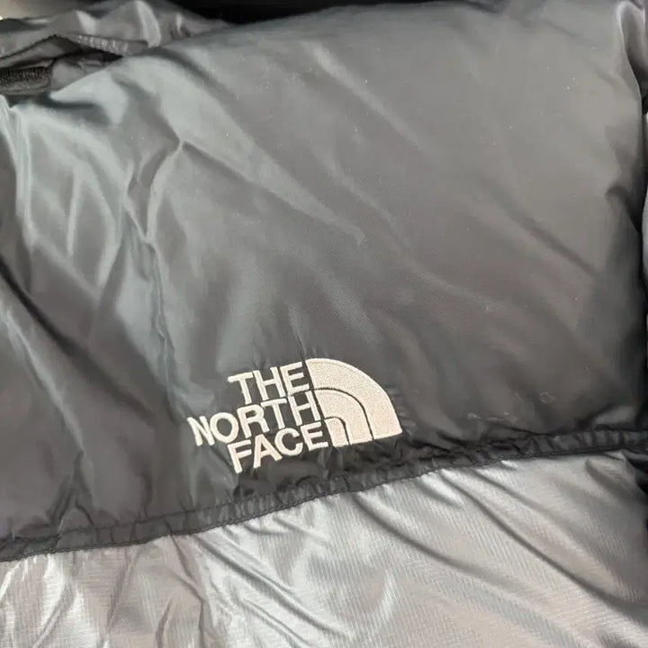 [BUNJANG] The North Face Nuptse Padded Jacket Gray/Black 95 Size / 노스페이스 눕시 패딩 그레이/블랙 95size