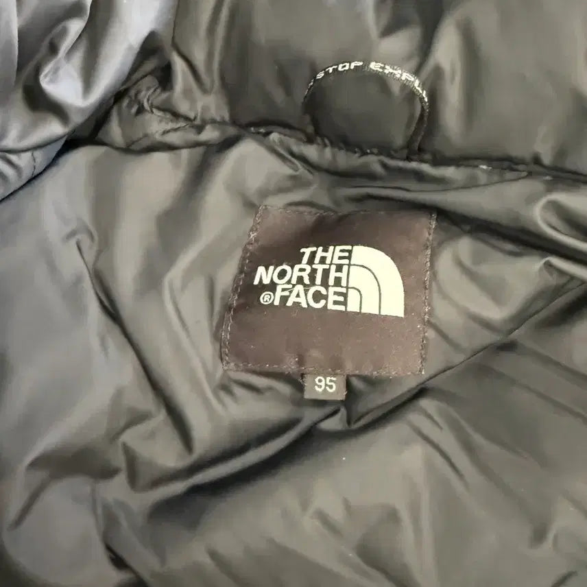 [BUNJANG] The North Face Nuptse Padded Jacket Gray/Black 95 Size / 노스페이스 눕시 패딩 그레이/블랙 95size
