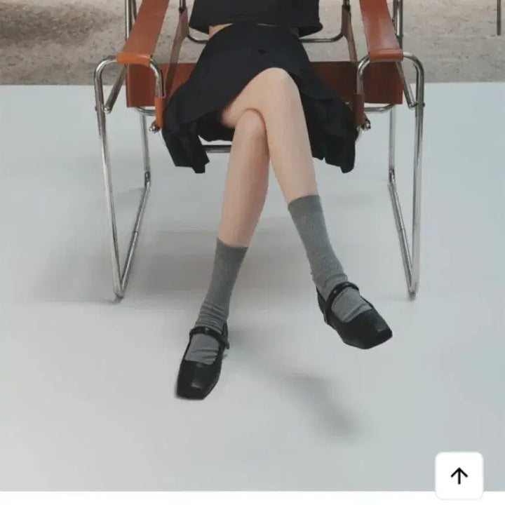 [BUNJANG] Rachel Cox Marne Mary Jane Shoes Black 240 / 레이첼콕스 마르네 블랙 메리제인 구두240
