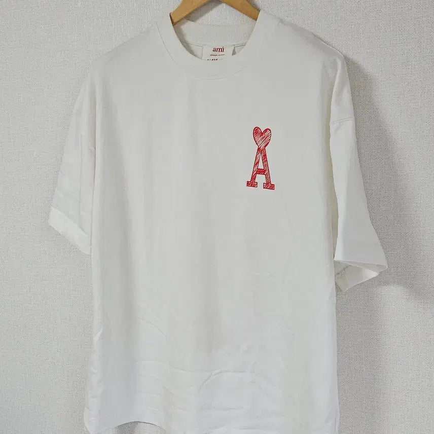 [SOLD OUT] 아미 AMI 케빈라이온스 정품 반팔 티셔츠 M (거의 새상품)