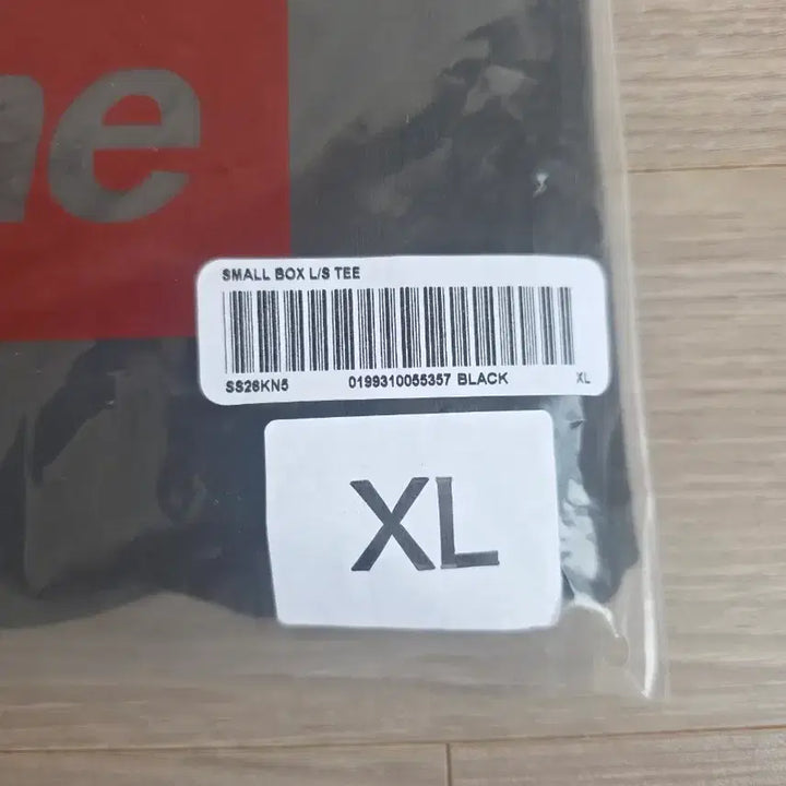 [BUNJANG] Supreme Small Box Logo Long Sleeve T-Shirt Black / [XL] 슈프림 스몰 박스 롱슬리브 티셔츠 블랙 - 26SS