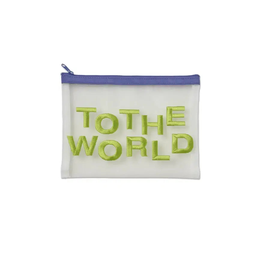 [SOLD OUT] 엔시티 메쉬 파우치 굿즈 TO THE WORLD