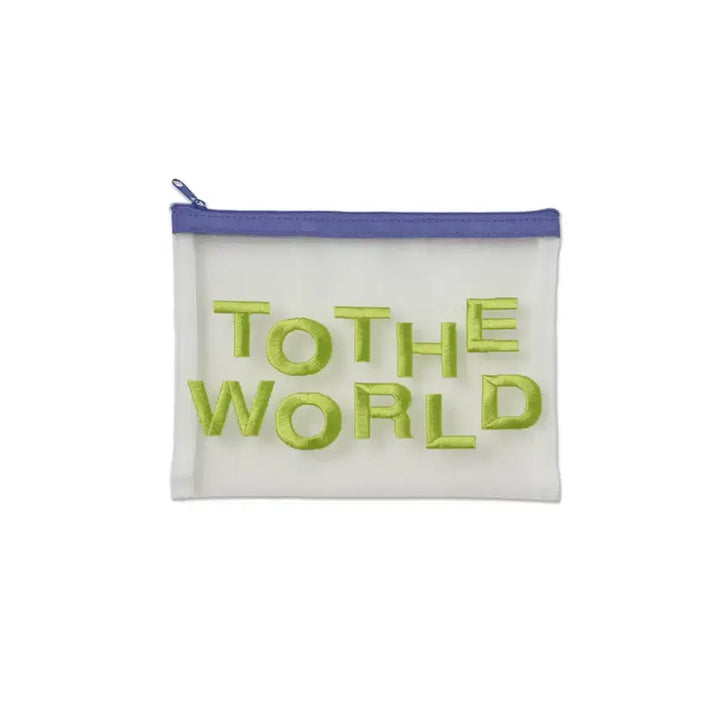 [SOLD OUT] 엔시티 메쉬 파우치 굿즈 TO THE WORLD