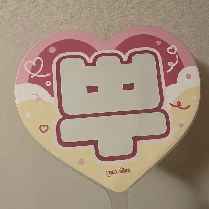 [BUNJANG] Seventeen Seungkwan Heart Uchiwa / 세븐틴 승관 하트 우치와 양도