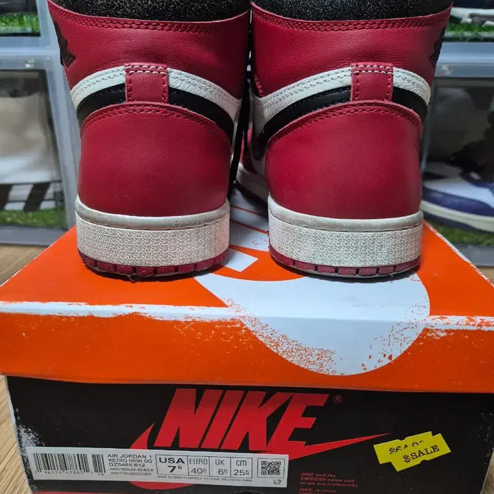 [BUNJANG] Nike Air Jordan 1 High Retro OG Chicago 2022 Sneakers / [260] 조던 1 하이 레트로 OG 시카고 2022