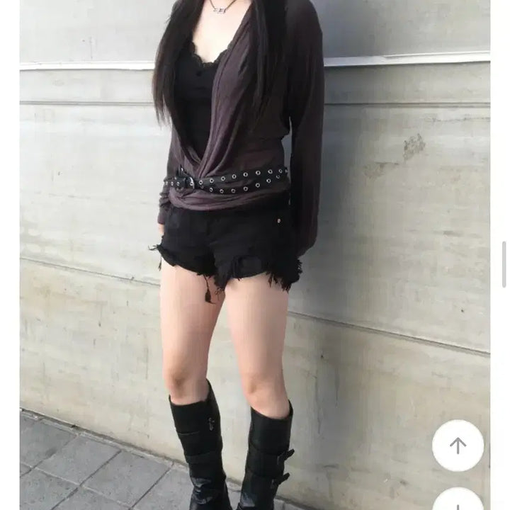 [BUNJANG] Eyelet Layered Belt / 아일렛 레이어드 벨트