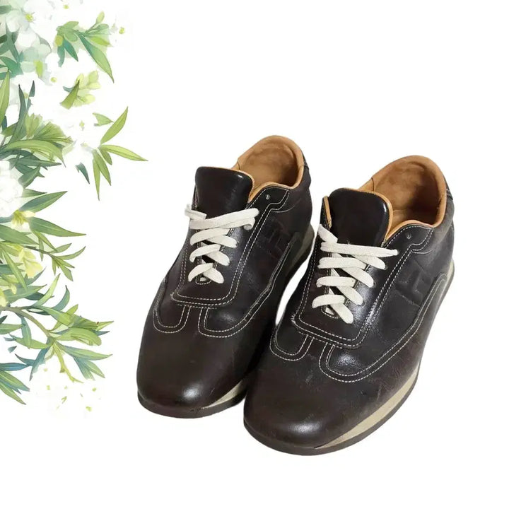 [BUNJANG] Hermès Brown Stitched Sneakers (Men&