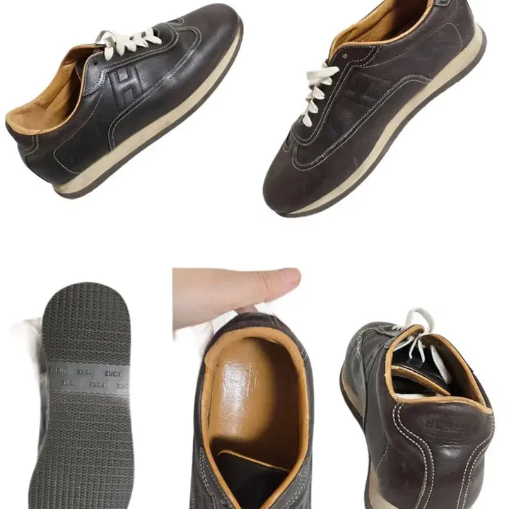 [BUNJANG] Hermès Brown Stitched Sneakers (Men&