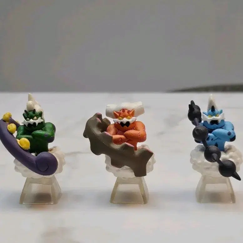 [BUNJANG] Pokemon Moncolle Tornadus, Thundurus, Landorus Figure Set / 포켓몬 피규어 몬코레 몬콜레 토네로스,볼트로스,랜드로스