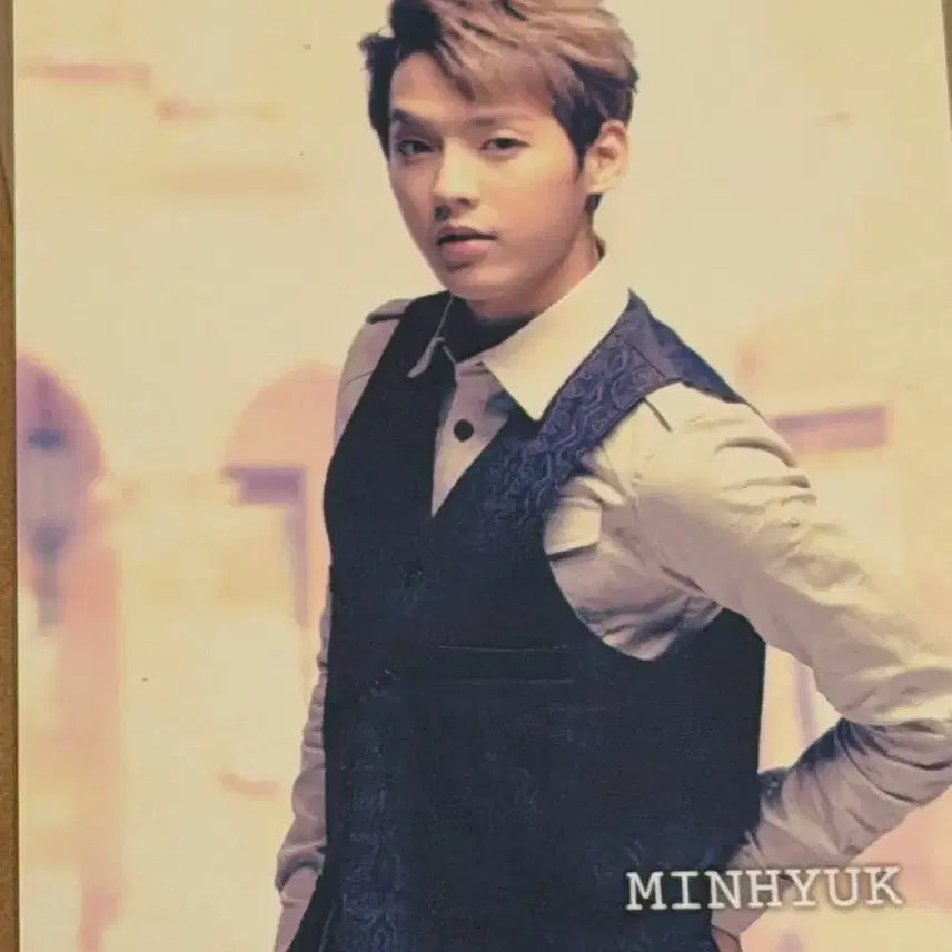 [BUNJANG] BTOB Minhyuk Mirai Regular Edition Photocard / 비투비 이민혁 일본미라이 통상반 포카