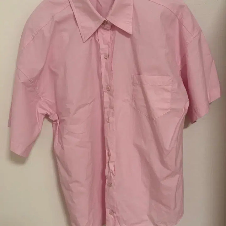 [BUNJANG] areing Chili Shirt Pink / 아잉 areing 칠리 셔츠 핑크