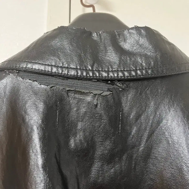 [BUNJANG] Mark Gonzales Leather Shirt Jacket / 마크곤잘레스 레더 셔츠자켓