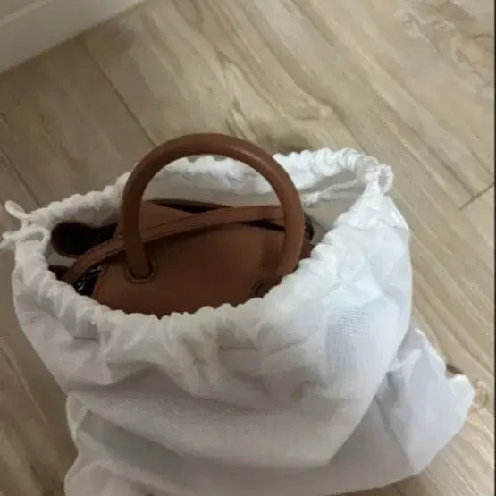 [BUNJANG] Maison 246 Panier Jini Bag Tan Brown Cowhide / 메종246 페니에 지니백 탄 브라운 소가죽 PANIER JINI