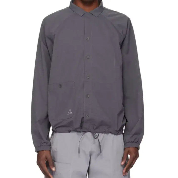 [BUNJANG] ROA Perforated Shirt Jacket / [새상품] ROA 로아 하이킹 코치 셔츠 자켓