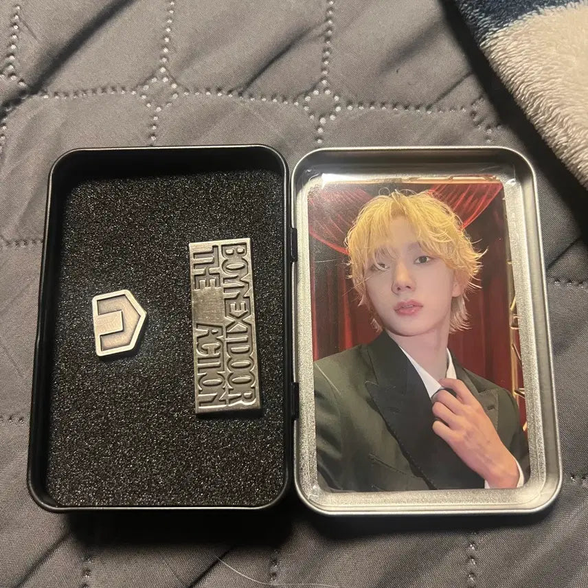 [SOLD OUT] 보넥도 디액션 쇼케 역조공 틴케이스 성호 포카 뱃지 일괄 양도