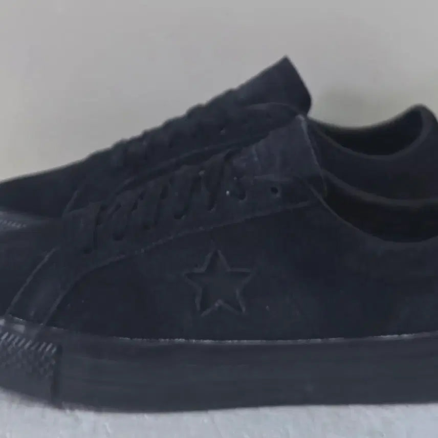 [BUNJANG] Converse One Star Pro Classic Low Suede Triple Black (Discontinued) / [270] 컨버스 원스타 프로 클래식 로우 스웨이드 트리플블랙ㅡ단종매물