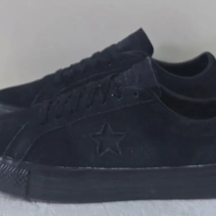 [BUNJANG] Converse One Star Pro Classic Low Suede Triple Black (Discontinued) / [270] 컨버스 원스타 프로 클래식 로우 스웨이드 트리플블랙ㅡ단종매물
