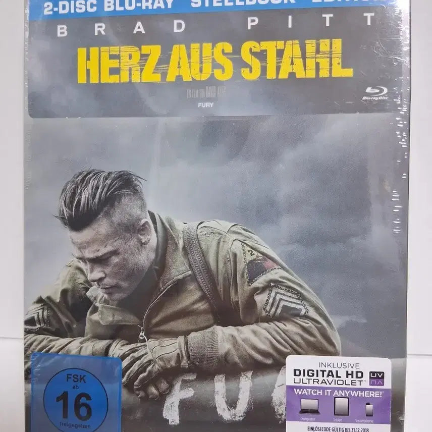 [SOLD OUT] 미개봉퓨리 스틸북 Blu-ray 2디스크 한정판