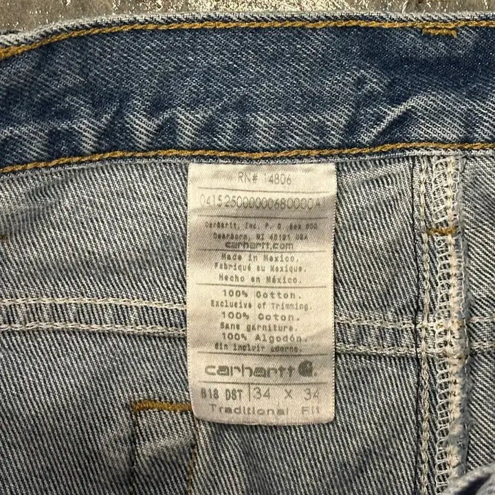 [BUNJANG] Carhartt Traditional Fit Denim Pants 34x34 / Carhartt 칼하트 Traditional fit 데님팬츠 34x34