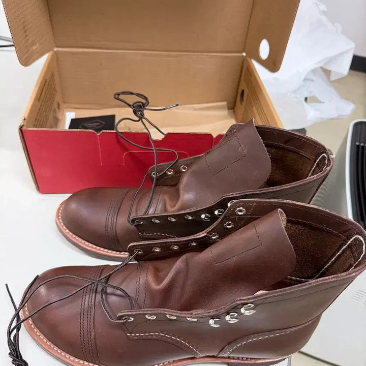 [BUNJANG] Red Wing Iron Ranger 8111 Amber Harness Boots / 레드윙 아이언 레인저 8111 앰버 하니스 D 285mm