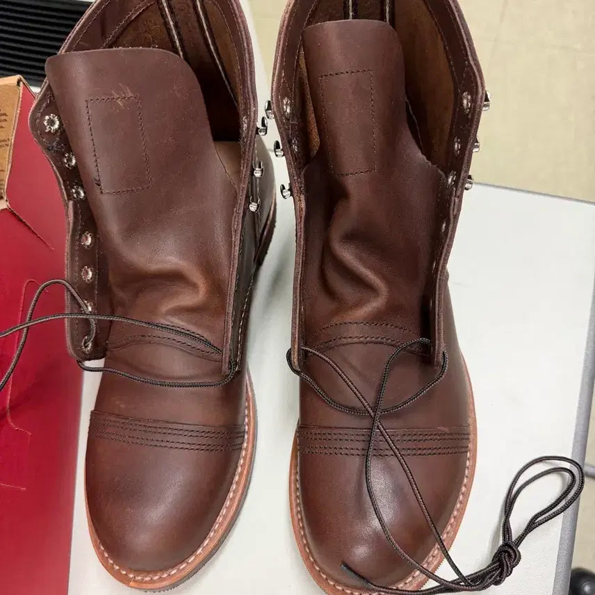 [BUNJANG] Red Wing Iron Ranger 8111 Amber Harness Boots / 레드윙 아이언 레인저 8111 앰버 하니스 D 285mm