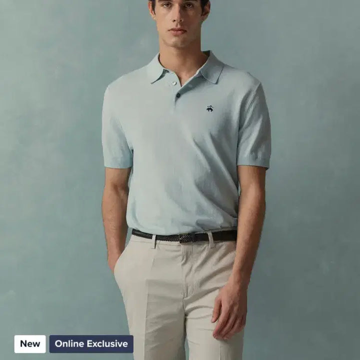 [BUNJANG] Brooks Brothers Polo Short Sleeve T-shirt / 브룩스브라더스 폴로 반팔티 택달린새것 스몰(95~100)사이즈
