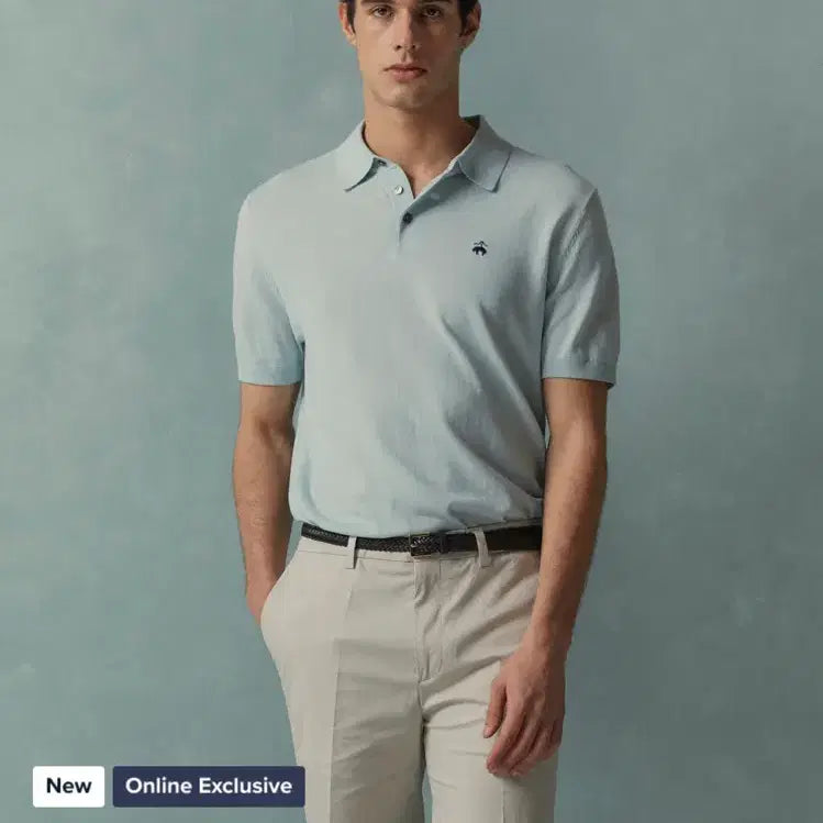 [BUNJANG] Brooks Brothers Polo Short Sleeve T-shirt / 브룩스브라더스 폴로 반팔티 택달린새것 스몰(95~100)사이즈