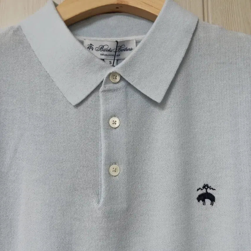 [BUNJANG] Brooks Brothers Polo Short Sleeve T-shirt / 브룩스브라더스 폴로 반팔티 택달린새것 스몰(95~100)사이즈