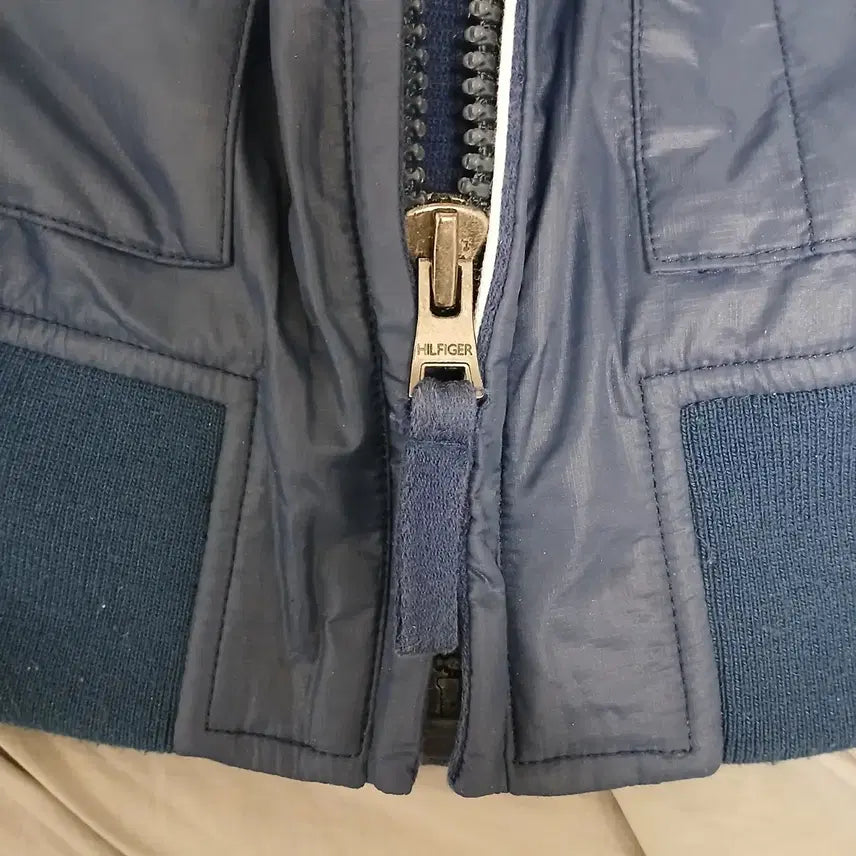 [BUNJANG] Tommy Hilfiger High-Neck Zip-Up Jacket / 타미힐피거 하이넥 집업 자켓