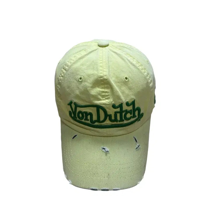 [BUNJANG] Bonderci Yellow Y2K Strap Ball Cap / 본더치 옐로우 y2k 스트랩볼캡