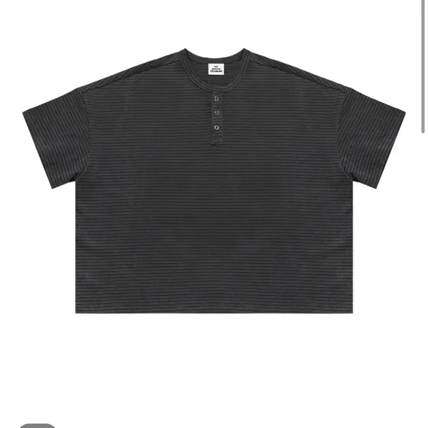 [BUNJANG] MJD Stripe Henley Neck Top / MJD 스트라이프 헨리넥 구매 원합니다