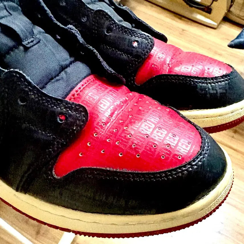 [BUNJANG] Nike Air Jordan 1 Mid "Bred" DM9650-001 / 나이키 에어 조던 1 미드 DM9650-001 강백호농구화