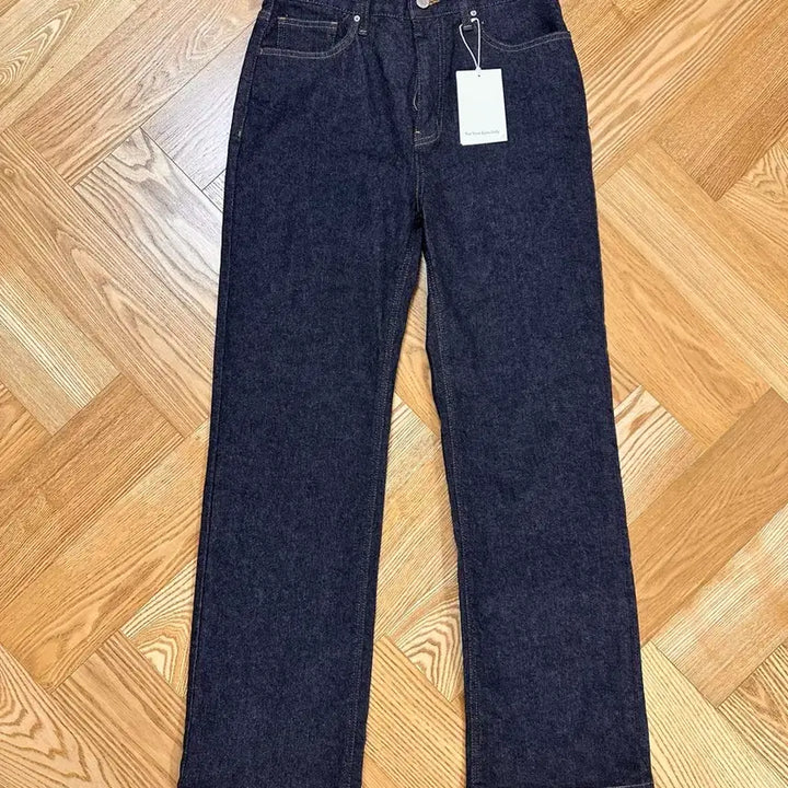 [BUNJANG] FYEO May Straight Raw Denim Jeans / 포유온 FYEO 메이 스트레이트 생지데님 새상품