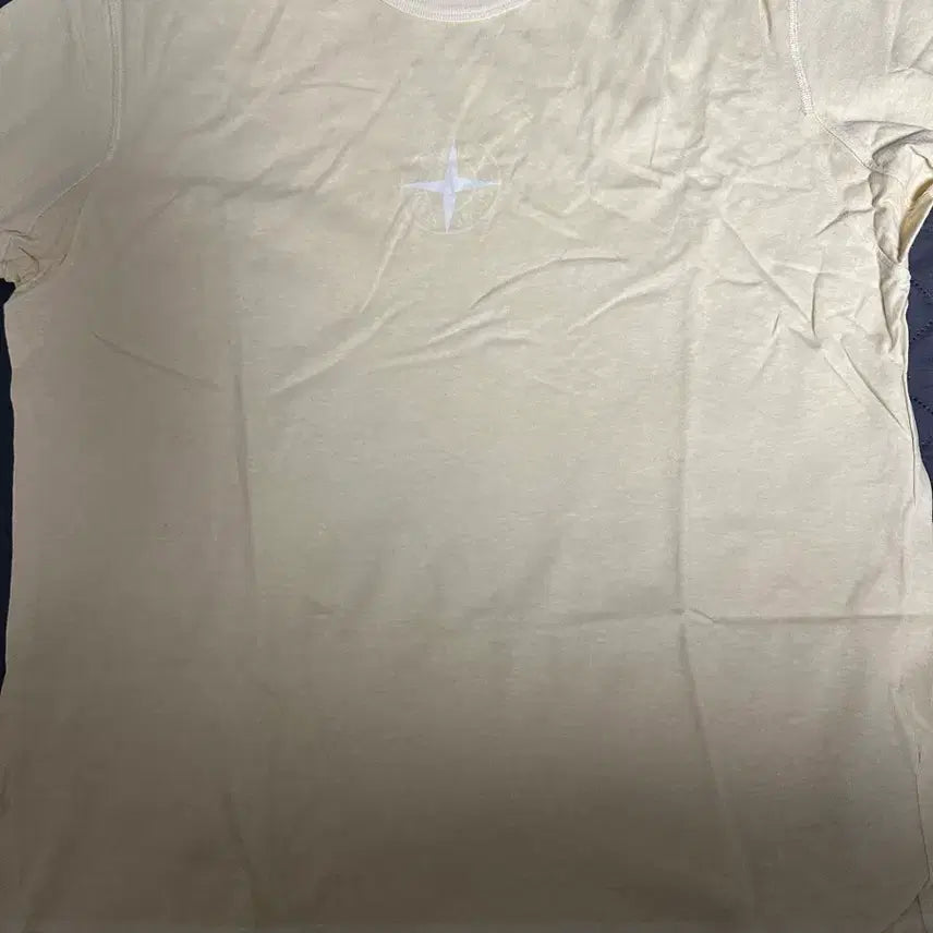 [BUNJANG] Stone Island Ivory T-shirt L / 스톤아일랜드 반팔 티셔츠 아이보리 L 팔아요
