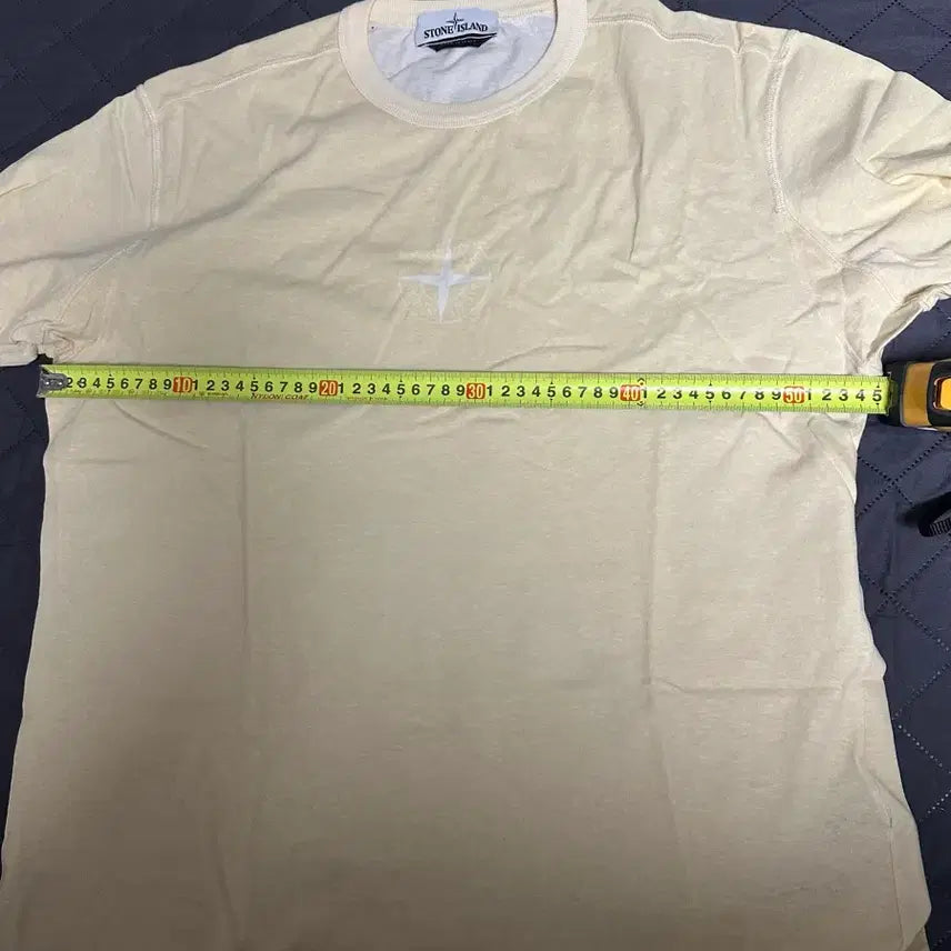 [BUNJANG] Stone Island Ivory T-shirt L / 스톤아일랜드 반팔 티셔츠 아이보리 L 팔아요