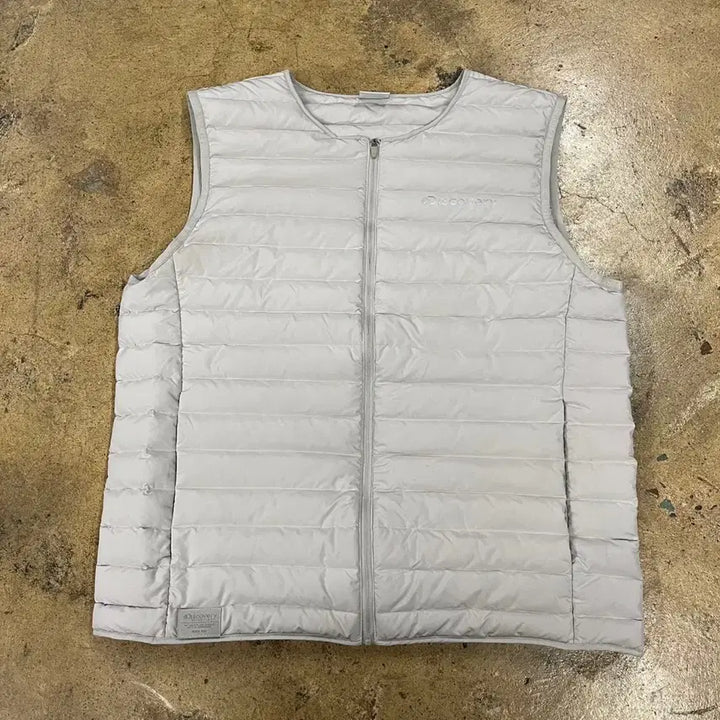 [BUNJANG] Discovery Lightweight Padded Vest Grey / [정품/100] 디스커버리 경량 패딩 조끼 그레이