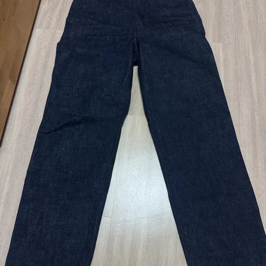 [BUNJANG] Pottery Wide Denim Jeans / 포터리 와이드 데님 진청 1사이즈 29-30