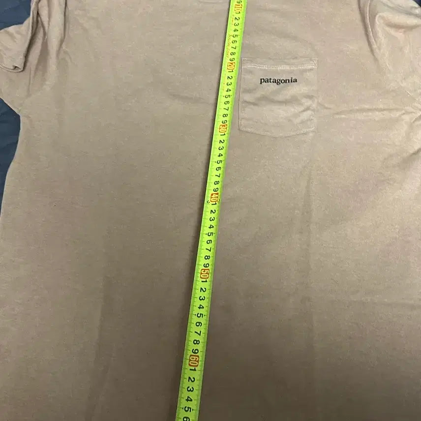 [BUNJANG] Patagonia Pocket T-Shirt Beige (M) / 파타고니아 포켓 반팔 티셔츠 베이지 M 판매합니다
