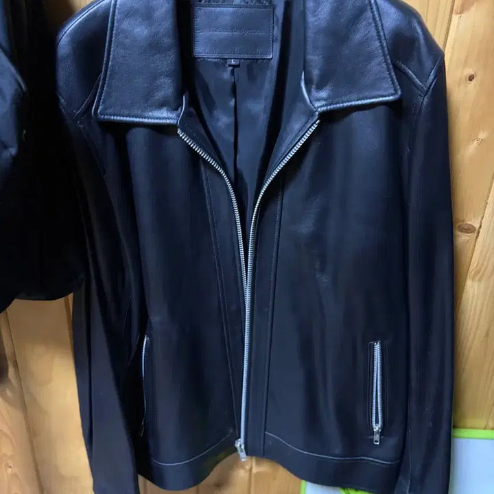 [SOLD OUT] 스페로네 램스킨 싱글 라이더자켓 L