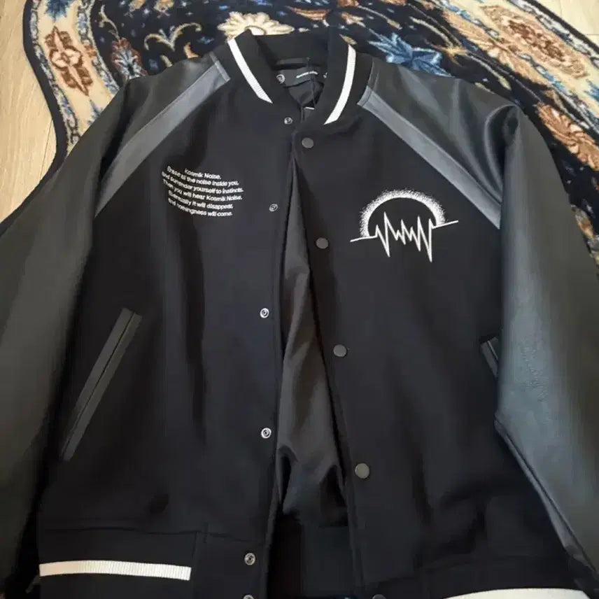 [SOLD OUT] 지유 언더커버 코스믹 노이즈 바시티자켓 L 새상품