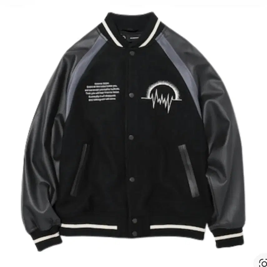 [SOLD OUT] 지유 언더커버 코스믹 노이즈 바시티자켓 L 새상품