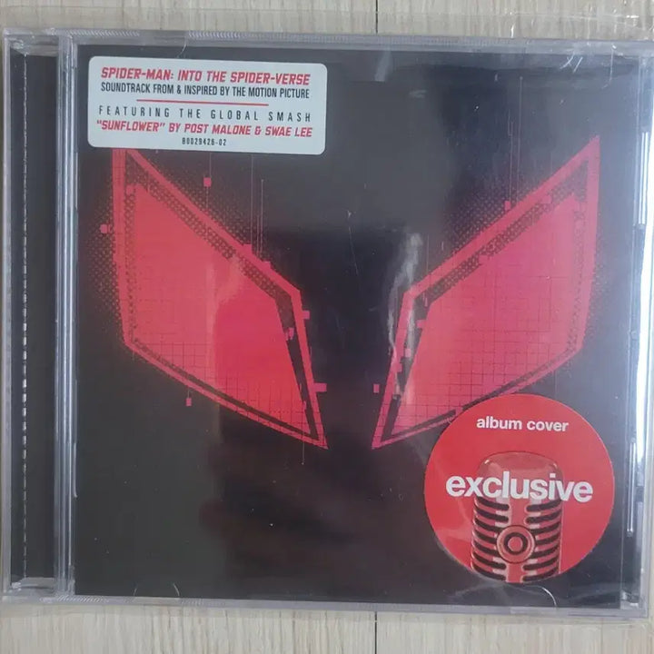 [BUNJANG] Spider-Man: Into the Spider-Verse OST CD Limited Edition Sp//Dr Cover / 스파이더맨 뉴 유니버스 OST CD 리미티드 Sp//Dr 커버