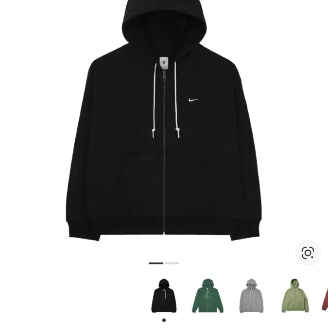 [SOLD OUT] 나이키 ngr 후드집업 블랙 M