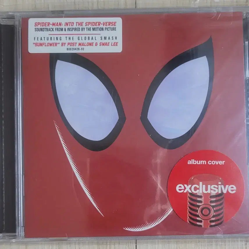 [BUNJANG] Spider-Man: Into the Spider-Verse OST CD Peter Parker Cover / [할인] 스파이더맨 뉴 유니버스 OST CD 리미티드 피터 파커 커버