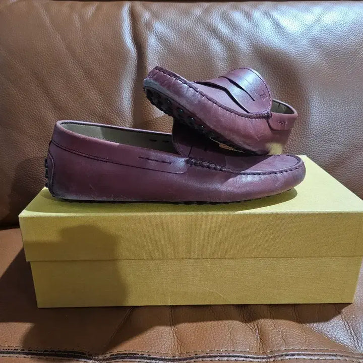 [BUNJANG] Tods Burgundy Driving Shoes / [정품]토즈 드라이빙슈즈(가격인하)