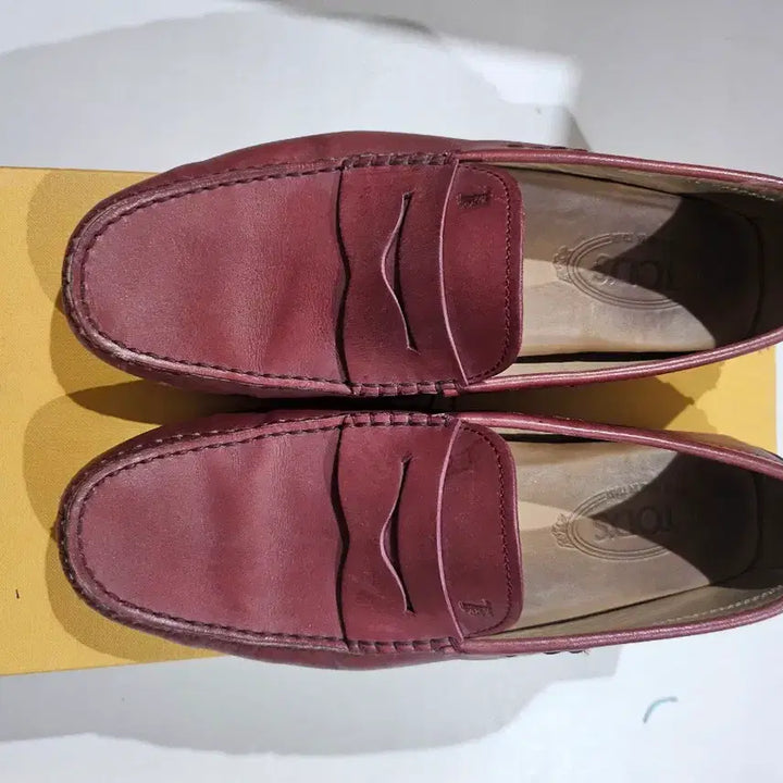 [BUNJANG] Tods Burgundy Driving Shoes / [정품]토즈 드라이빙슈즈(가격인하)