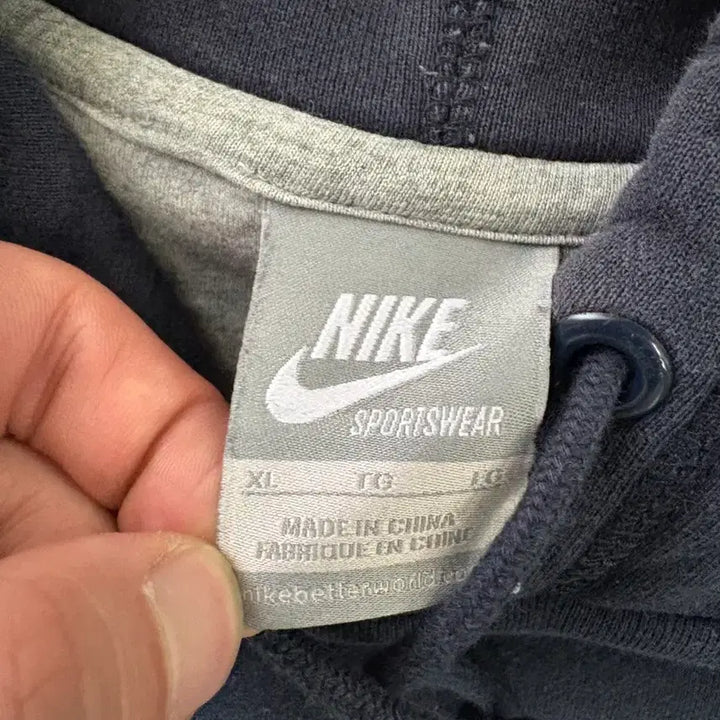 [BUNJANG] Nike Big Logo Hoodie XL / 만원샵 나이키 빅로고 후드티 XL