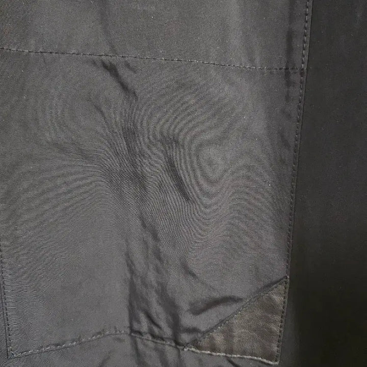 [BUNJANG] Maje Lambskin Panel Long Shirt Dress / Maje/마쥬 양피덧댄 롱셔츠겸 원피스