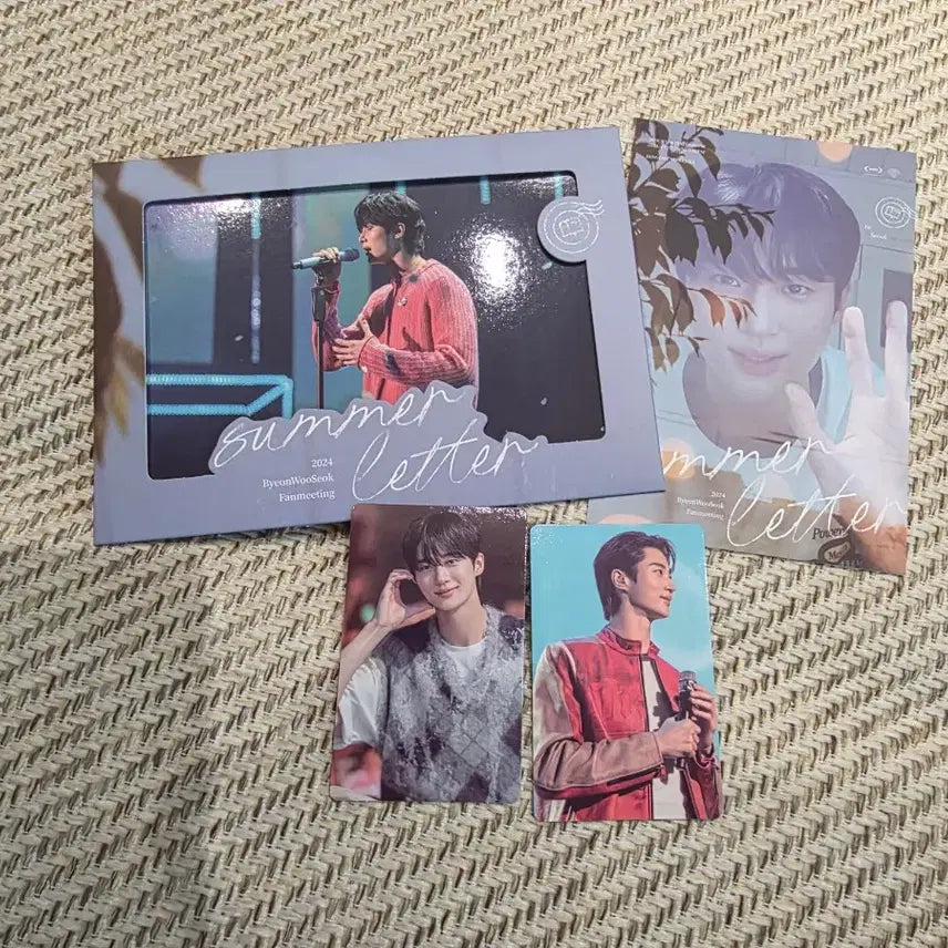 [BUNJANG] Byeon Woo Seok Summer Letter Weverse Kit Photocard Postcard Set / 변우석 썸머레터 위버스 키트 포토카드 엽서 세트