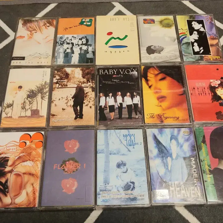 [BUNJANG] 1990s Korean Pop Music Cassette Tapes (Bundle of 40) / 90년대 가요 카세트테이프 40개-2